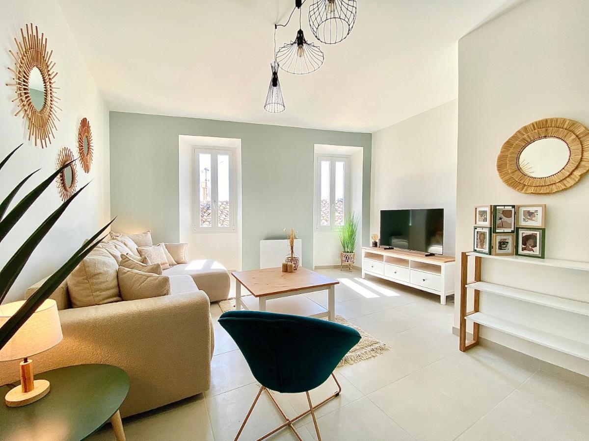 Montee Fleurie Apartment Menton Exterior foto