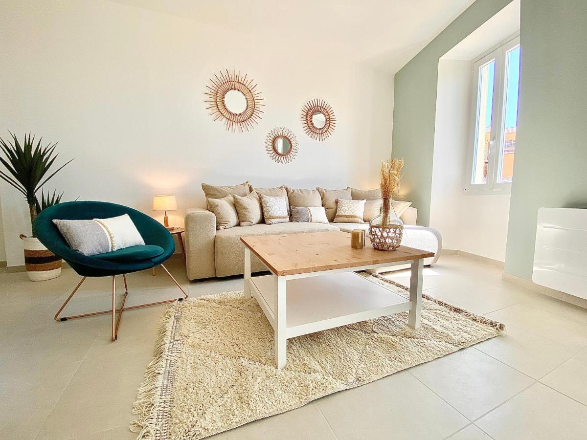 Montee Fleurie Apartment Menton Exterior foto