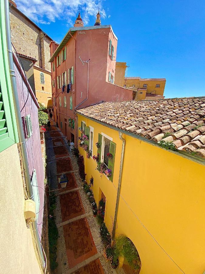 Montee Fleurie Apartment Menton Exterior foto